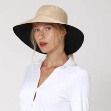 Load image into Gallery viewer, Image 02: Uv Line Floppy Hat San Diego Kaki/Preto
