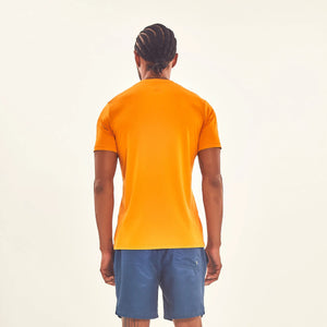 Long Sleeve Rash Guard Sport Fit Orange UPF50+