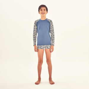 Rash Guard Kids Costela Steel UPF50+