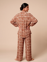 Load image into Gallery viewer, Model Back: Women's Beach Shirt — Tie-Dye, UPF50+
