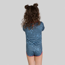 Load image into Gallery viewer, Image 05: Uv Line Baby Swimwear Macaquinho Baby Listras Upf50+
