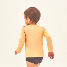Load image into Gallery viewer, Model Back: Uv Line Baby Swimwear Rash Guard Baby Solar Upf50+
