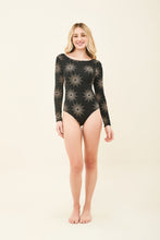 Load image into Gallery viewer, Shine One-Piece Swimwear - Black - UPF50+
