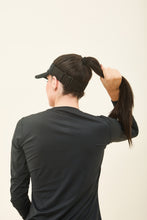 Load image into Gallery viewer, Elastic Visor - Black - UPF50+
