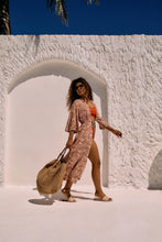 Load image into Gallery viewer, Image 05: Long Beach Shirtdress — Tie-Dye, UPF50+
