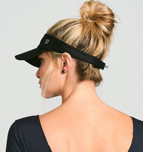 Load image into Gallery viewer, Athlete Dry Visor UPF50+ Black
