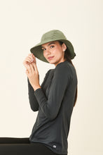 Load image into Gallery viewer, San Remo Floppy Hat - Army Green - UPF50+
