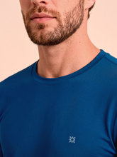 Load image into Gallery viewer, Image 04: Men's Long Sleeve Rash Guard — Cobalt Blue, UPF50+
