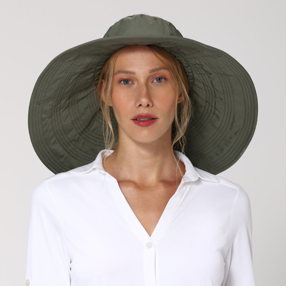 Floppy Hat Beverly Hills UPF50+ - Army Green