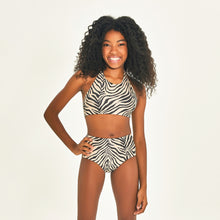 Load image into Gallery viewer, Bikini Set Zebra Kids UPF50+
