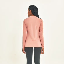 Load image into Gallery viewer, Rash guard Sport Fit Long Sleeve Rose UPF50+

