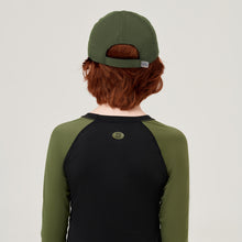 Load image into Gallery viewer, Teen Cap Colors Army Green UPF50+
