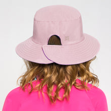 Load image into Gallery viewer, Kids Floppy Hat California Pink/Violet UPF50+
