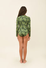 Load image into Gallery viewer, Girl Macae Folhagem Verde UPF50+
