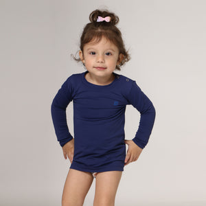 Baby Rash Guard Navy Blue UPF50+