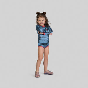 Kids Onesie Stripes UPF50+