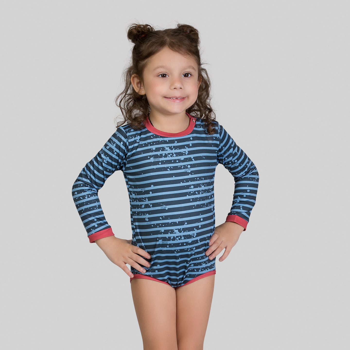 Kids Onesie Stripes UPF50+