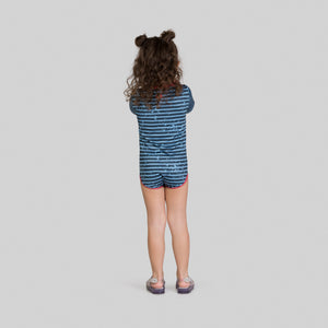 Kids Onesie Stripes UPF50+