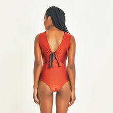 Load image into Gallery viewer, Swimsuit Mirela 4 in 1 Rust &amp; Steel UPF50+
