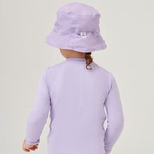 Load image into Gallery viewer, Kids Bucket Hat Napoli Lilac UPF 50+
