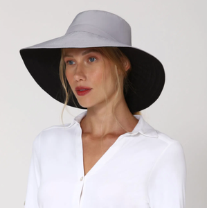Floppy Hat San Diego Gray/Black UPF50+