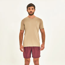 Load image into Gallery viewer, T-Shirt Sport Fit Beige UPF50+
