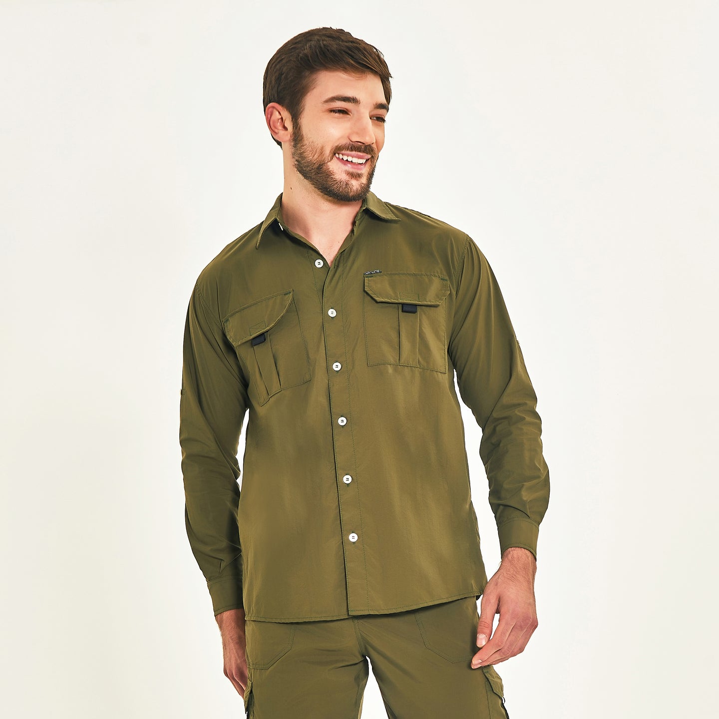 Tenerife Shirt - Army green UPF50+
