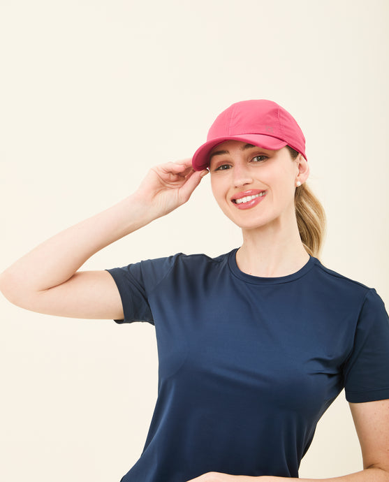 Gallery: Uv Line Caps Beach Tennis Cap Fuchsia Upf50+