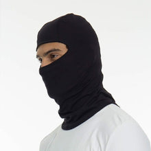 Load image into Gallery viewer, Gallery: Uv Line Flap Hat Black Balaclava Upf50+
