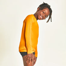 Load image into Gallery viewer, Image 02: Uv Line Rash Guard Longsleeve Uprpo Inf Amarelo Queimado Upf50+
