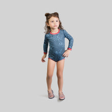 Load image into Gallery viewer, Image 11: Uv Line Baby Swimwear Macaquinho Baby Listras Upf50+
