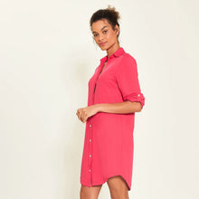 Load image into Gallery viewer, Image 02: Uv Line Maxi Dresses Shirtdress Copenhagen Pink Upf50+
