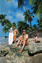 Load image into Gallery viewer, Image 07: Uv Line Short For Men / Bermuda Shorts Boxer Ocre Upf50+
