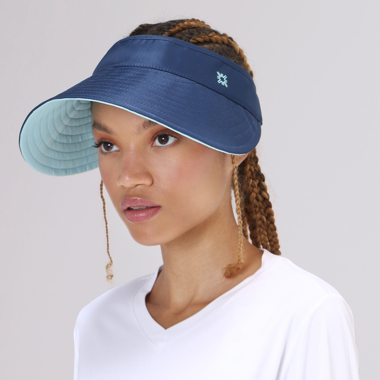Visor Bali Marinho Azul Claro UPF50+