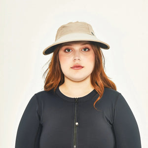 Visor Capri Colors Beige & Black UPF 50+