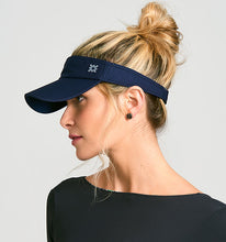 Load image into Gallery viewer, Athlete Dry Visor UPF50+ Navy
