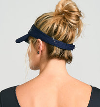 Load image into Gallery viewer, Athlete Dry Visor UPF50+ Navy
