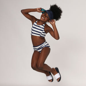 2 Piece Bikini Set Stripes Kids UPF50+