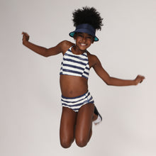 Load image into Gallery viewer, 2 Piece Bikini Set Stripes Kids UPF50+
