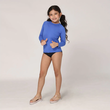 Load image into Gallery viewer, Kids Rash Guard UVPRO Long Sleeve UPF50+ - Blue
