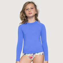 Load image into Gallery viewer, Kids Rash Guard UVPRO Long Sleeve UPF50+ - Blue
