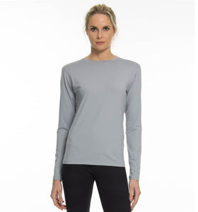Rash guard Sport Fit Long Sleeve UPF50+ - Gray