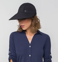 Load image into Gallery viewer, Visor Capri Black UPF50+
