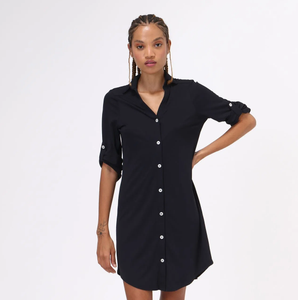Shirtdress Copenhagen Black UPF50+