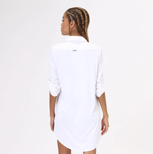 Load image into Gallery viewer, Shirtdress Copenhagen White UPF50+
