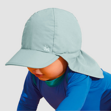 Load image into Gallery viewer, Kids Legionnaire Cap Teal UPF50+

