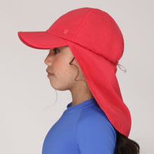 Load image into Gallery viewer, Kids Legionnaire Cap Watermelon UPF50+
