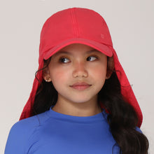 Load image into Gallery viewer, Kids Legionnaire Cap Watermelon UPF50+
