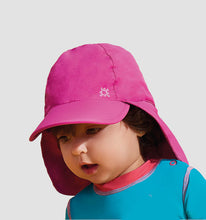 Load image into Gallery viewer, Kids Legionnaire Cap Pink UPF50+
