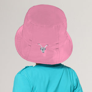 Kids Bucket Hat Napoli Bubblegum Pink UPF 50+